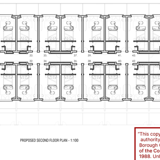 Floor plans for proposed development at The Rabbit Hotel, Templepatrick.