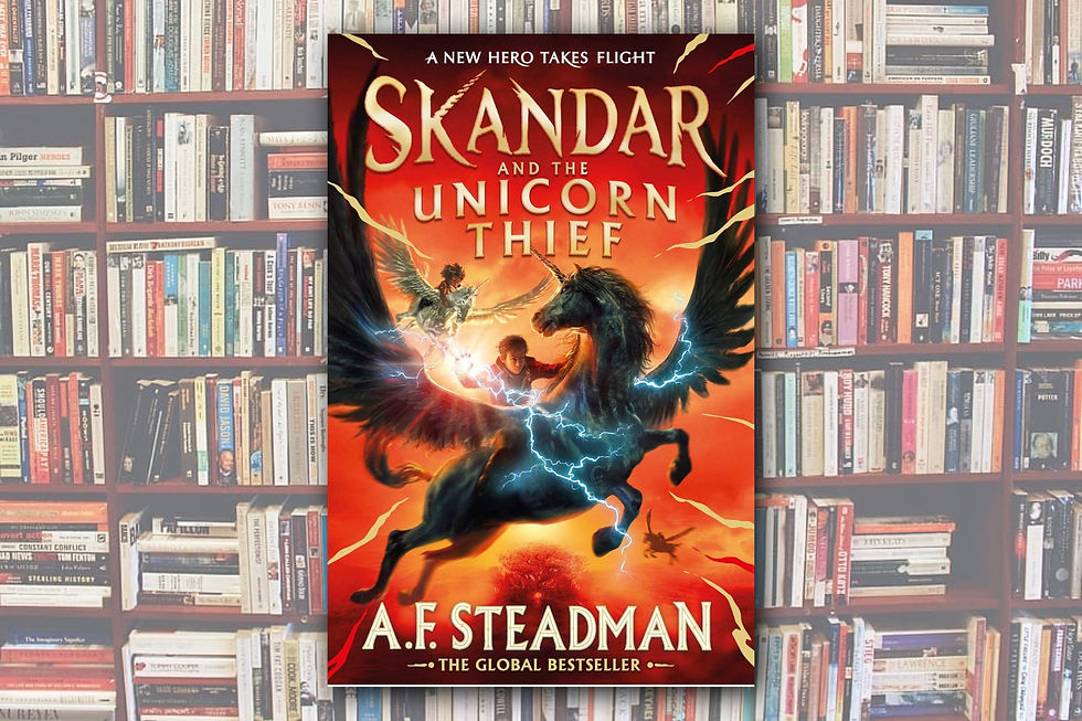 Skandar and the Unicorn Thief book by A.F. Steadman