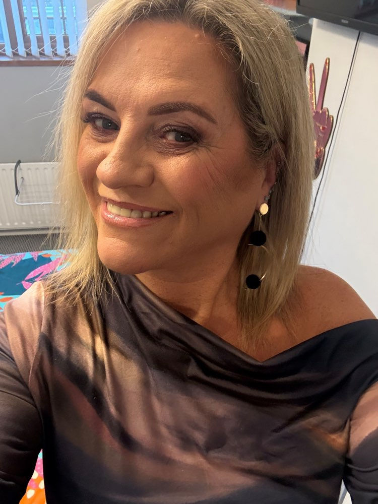 Claire Little before treatment for cancer