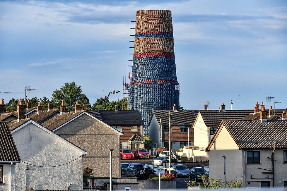 Craigyhill Bonfire in 2023.