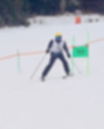 Pupil from Castle Tower School in Ballymena, skiing in Italy