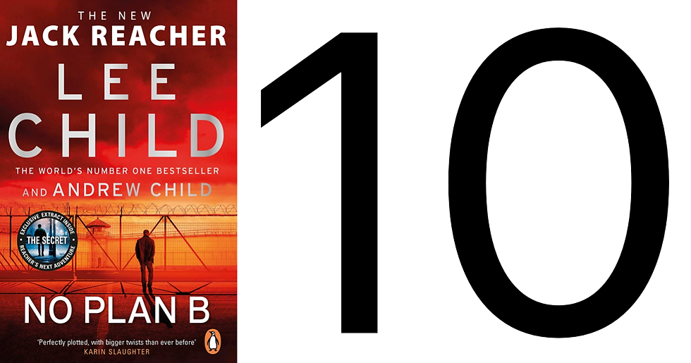 10. No Plan B - Lee Child.