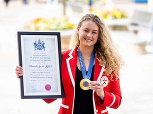 Freedom of the Borough awarded to Olympic champion Hannah Scott MBE in Coleraine ceremony