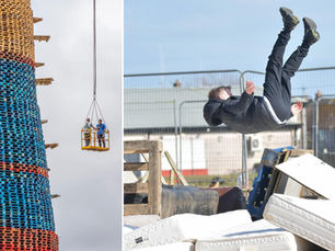 Mattresses are 'a safety precaution' say Craigyhill bonfire builders