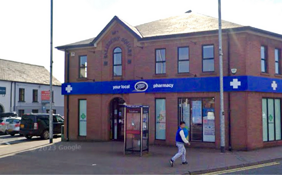 Boots Pharmacy on Queen Street, Ballymena