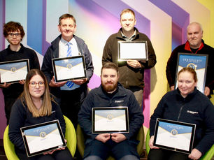 Donnelly Group recognises Ballymena staff for long service