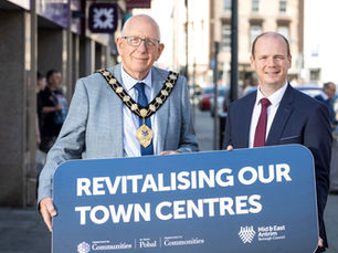 £670k fresh funding for Ballymena, Carrickfergus and Larne in town centre revamp