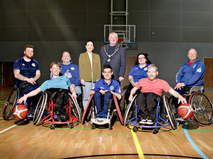 Acknowledgment for the ‘inspirational’ work of Causeway Giants Wheelchair Basketball Team