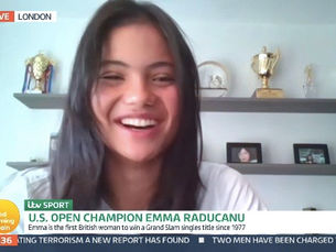 British tennis champ Emma Raducanu on the effect of her win - “I can’t get on a tennis court either”