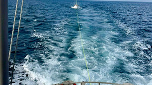 RNLI Red Bay Lifeboat volunteer crew assists stricken yacht off Rathlin Island