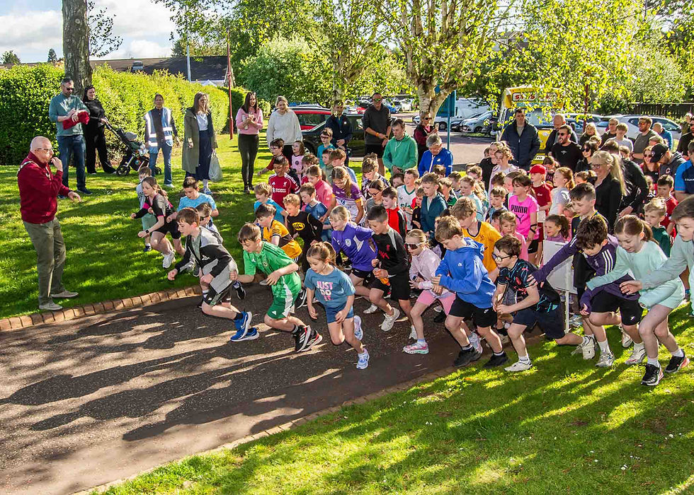 Ballymena junior parkrun draws huge crowds as families embrace Sunday event