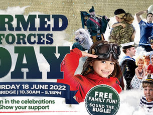 Red Arrows and Red Hot Chilli Pipers headline Armed Forces Day celebrations!