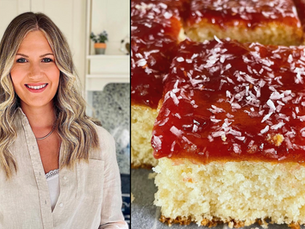 Jill Bakes the Alphabet | 'J' is for Jam & Coconut Sponge