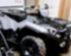 The white Yamaha 450 Kodiak quad bike stolen from Larne