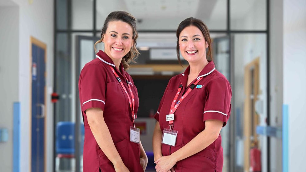 Charity-funded programme helping Northern Trust retain more newly qualified nurses
