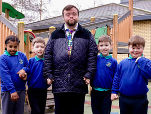 Ballymena pupils help Oscar winner raise awareness of school’s play plight