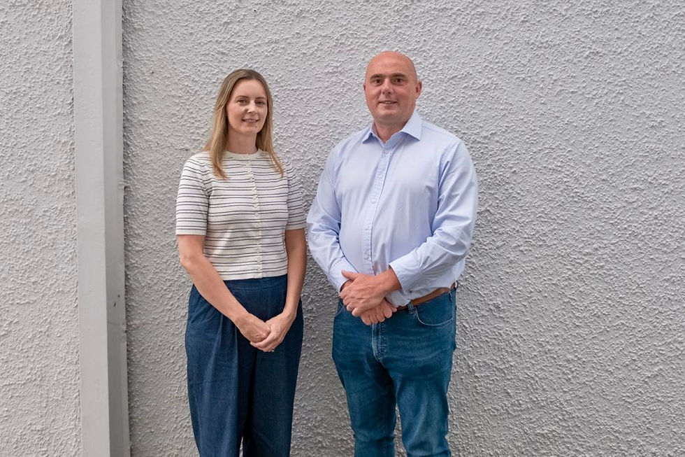 Braid Ulster Unionist representatives Councillor Alan Barr and Samantha Patton