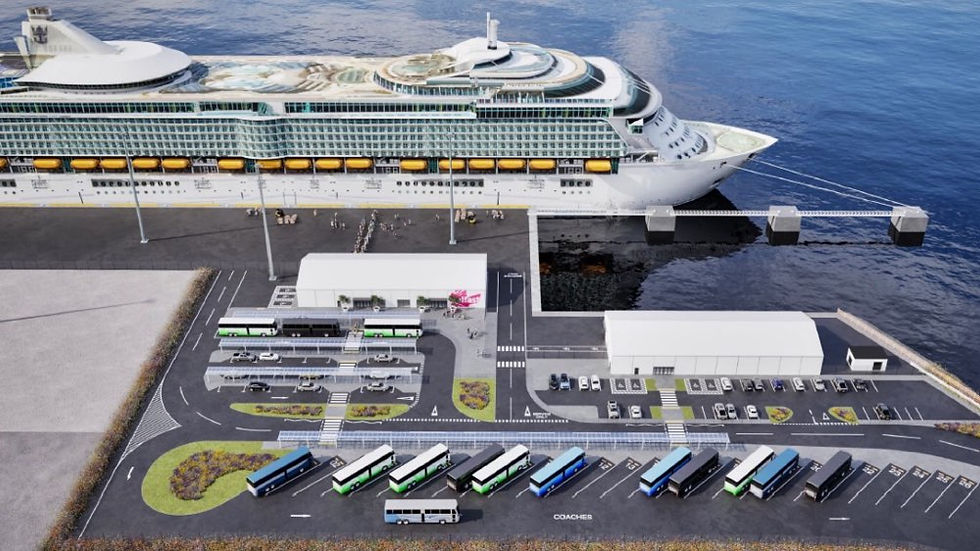Belfast cruise terminal expansion and 13-storey aparthotel approved