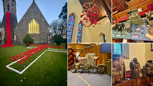 St Colmanell’s Parish Ahoghill hosts moving Remembrance Exhibition honouring Wartime Heroes