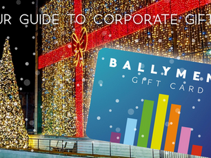Celebrate your team & customers, support local & spread festive cheer with the Ballymena Gift Card!