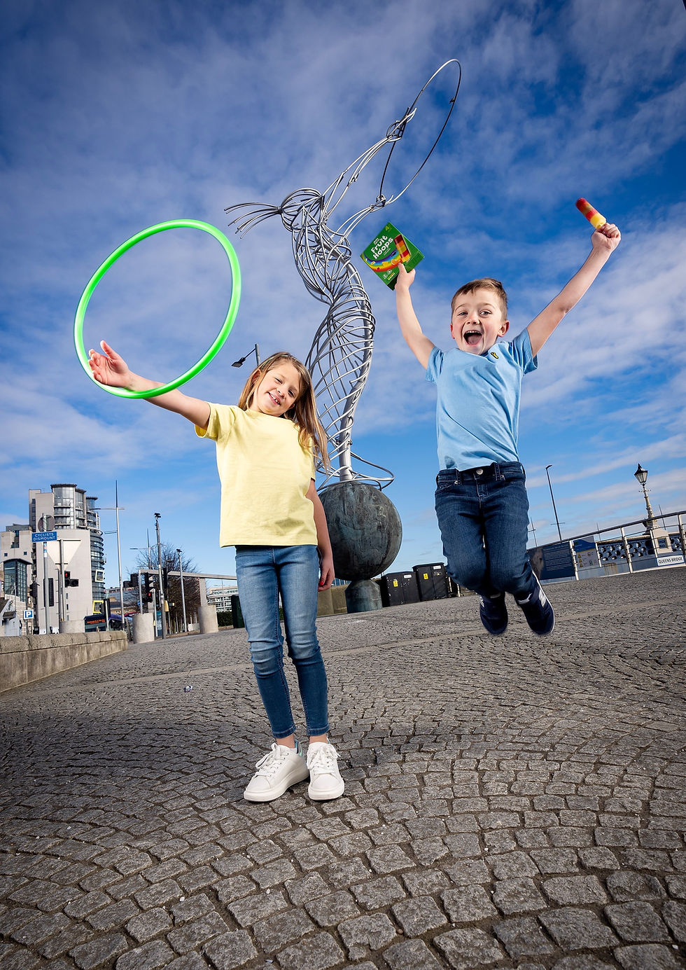 Dale Farm has developed a new range of ice lollies – Fruit Hoops – which are made without artificial colours, flavours or preservatives.