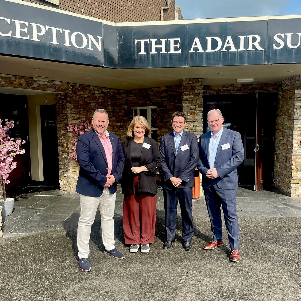 Roy Smyth, Aileen McGarry, Ryan Walker and Thomas McKillen