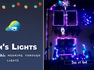 Tim’s lights brings faith, festive wonder and fundraising spirit to Broughshane