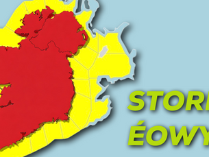 RED weather warning issued with winds up to 100mph forecast for Northern Ireland