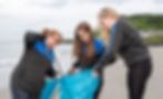 People of all ages have helped the MEA Outdoors team with beach cleans at Ballygally