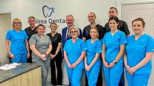 Health Minister praises Kilrea Dental Surgery for expanding NHS dental access