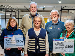 Portrush Reflections book sells out and raises £1,600 for RNLI and REACH Portrush