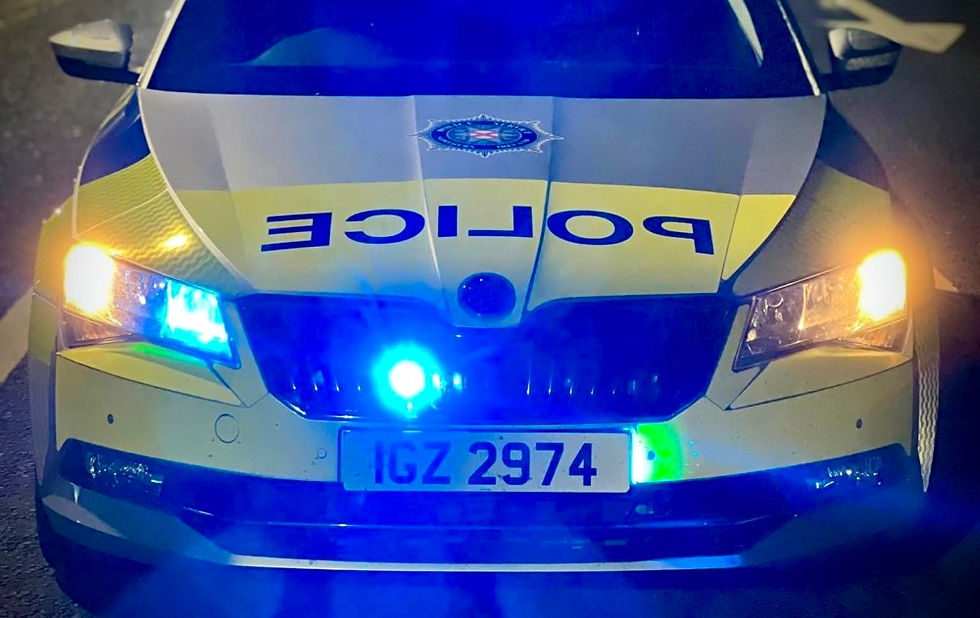 Police appeal after suspected petrol bomb attack causes extensive damage to car in Antrim