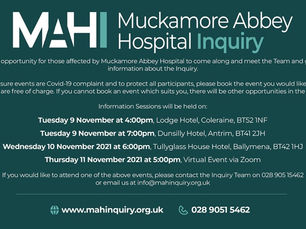 Muckamore Abbey Hospital Inquiry set to hold additional Information Session in Ballymena