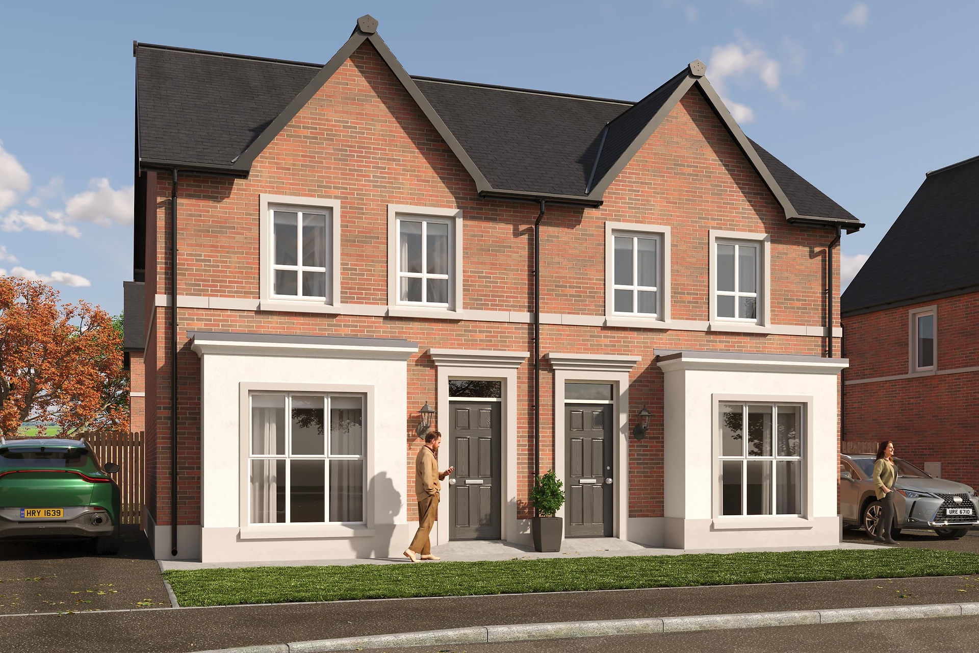 CGI for Carncormick Meadow in Cargan, Ballymena