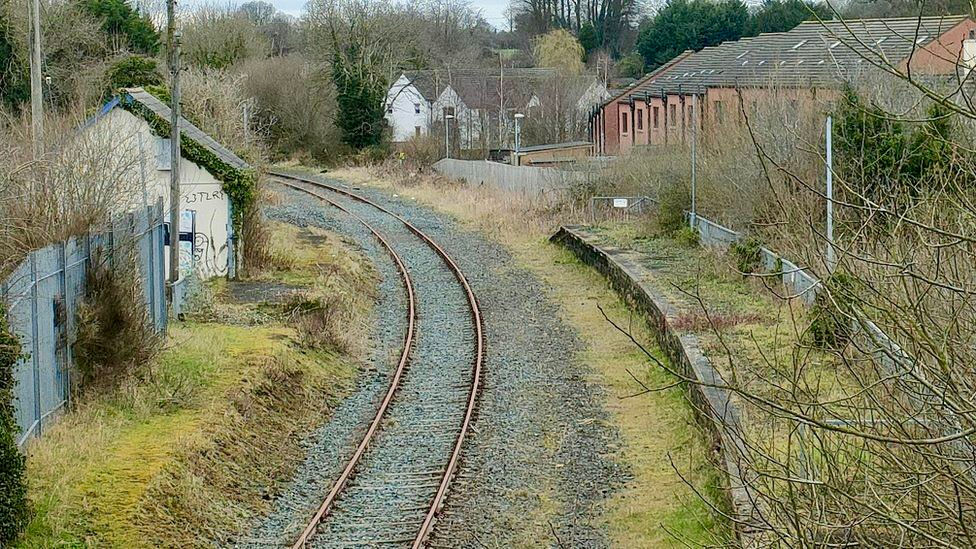 Knockmore railway line.