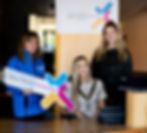 Mayor of Antrim & Newtownabbey Borough Council, Councillor Leah Kirkpatrick with representatives from Antrim & Newtownabbey Council Labour Market Partnership.