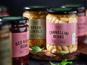 M&S launches major fibre campaign with Bowel Cancer UK as new bean range starts from just 55p