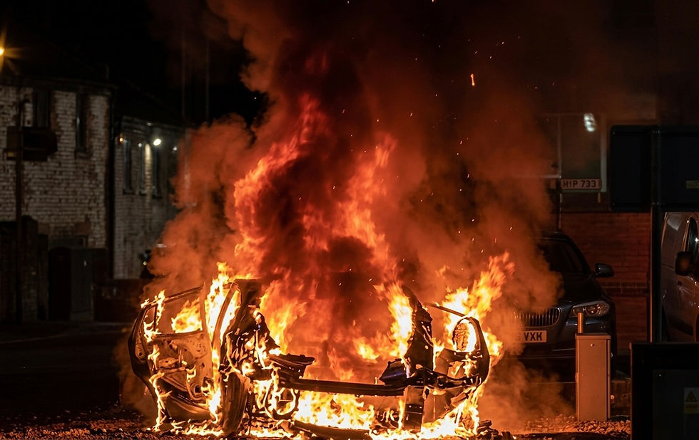 Man, 66, arrested under Terrorism Act as investigation into Dunmurry police station attack intensifies