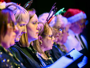 Farmers’ Choir spreads Christmas cheer and raises thousands for local charities