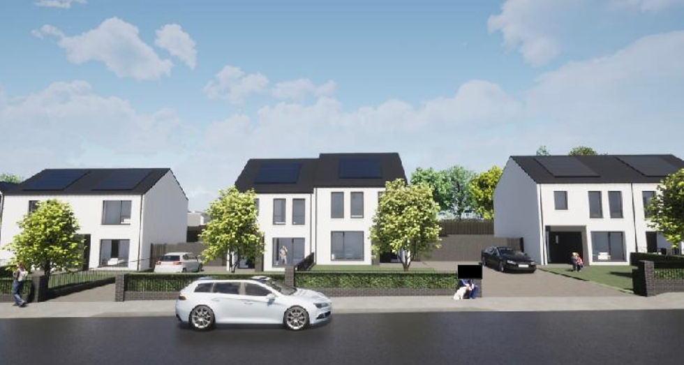 Plans for a new social housing development in Rasharkin.
