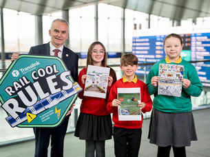 Translink targets P7 pupils with new ‘Rail Cool Rules’ safety campaign across Northern Ireland