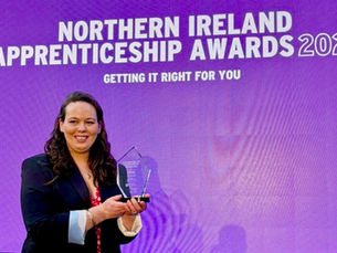 Carrickfergus apprentice celebrates double triumph after being named Apprentice of the Year