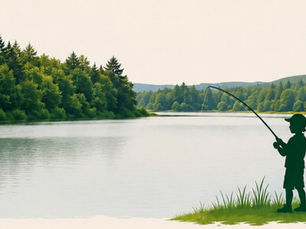 Free fishing evening gives young anglers chance to make their first catch at Kilgad Lakes