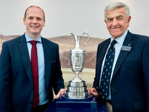 Communities Minister tees off at The Open in Portrush