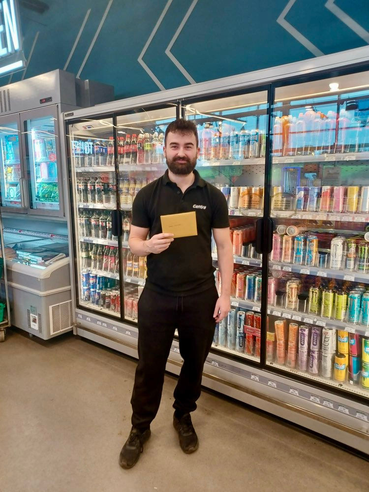 Dean Patterson, Centra, Frosses Road, Ballymena