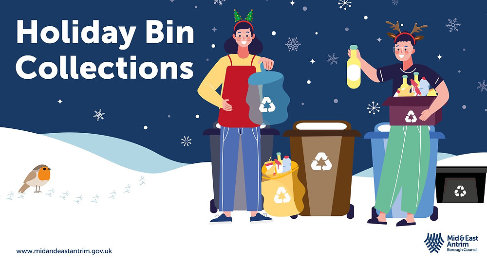 Christmas bin collection dates reminder!