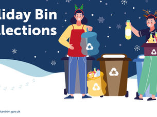 Christmas bin collection dates reminder!