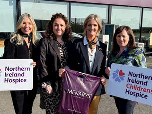 Menarys announces Northern Ireland Hospice as Charity of the Year