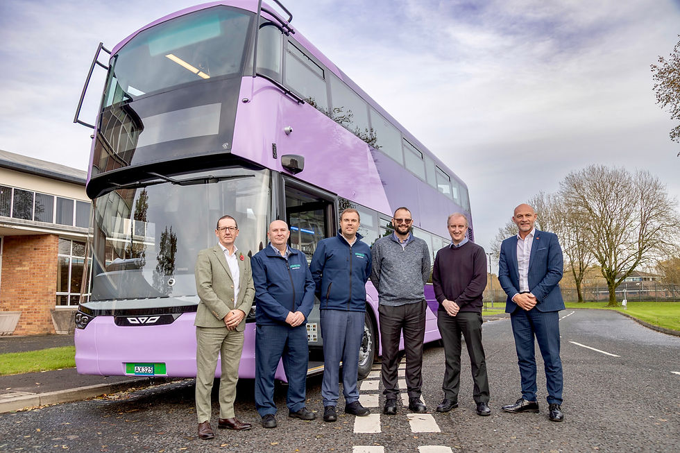 Wrightbus Ballymena delivers six ultra-low emission buses for Midlands Pathfinder Route