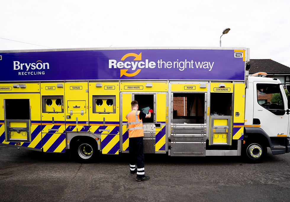 NI council urged to recoup costs after stepping in to support Bryson bin collections